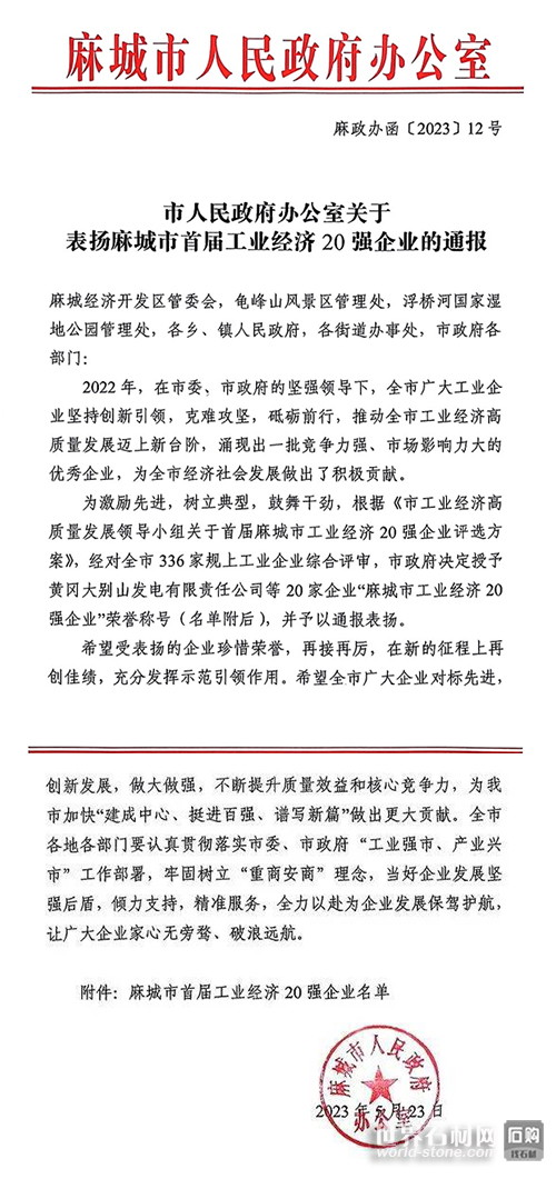 20強企業通報